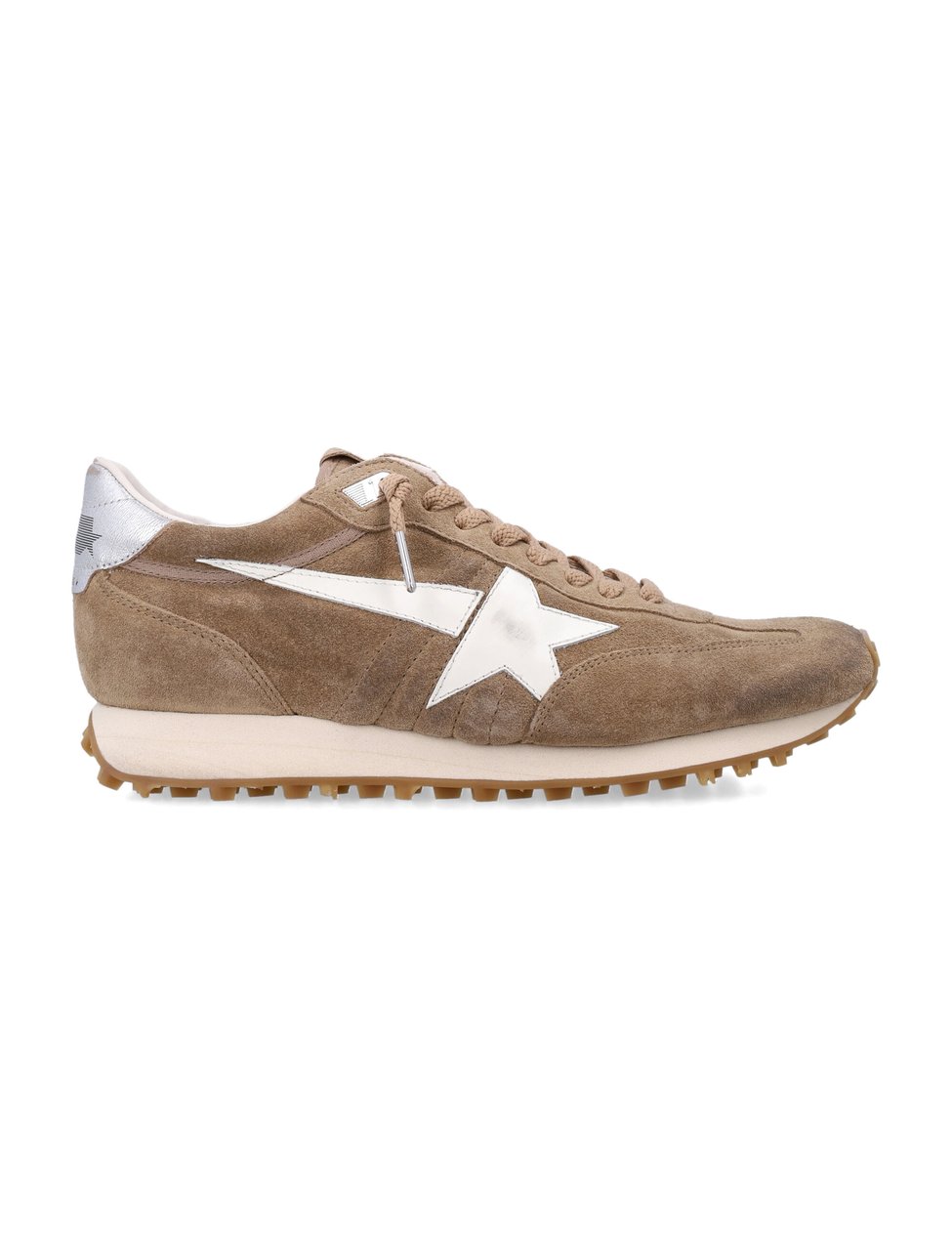 Golden Goose Tobacco Suede Marathon Sneakers Bruin