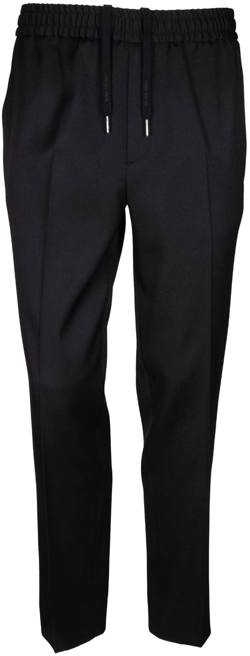 Golden Goose Golden goose twill drawstring pants in black colour Zwart