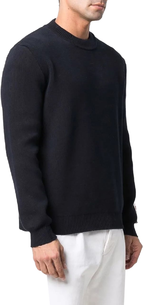 Golden Goose Golden Regular Knit Crew Blauw