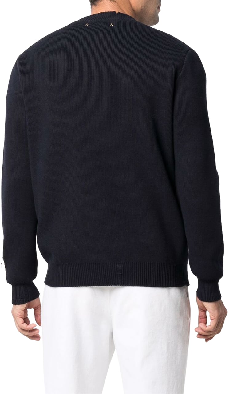 Golden Goose Sweaters Blue Blauw