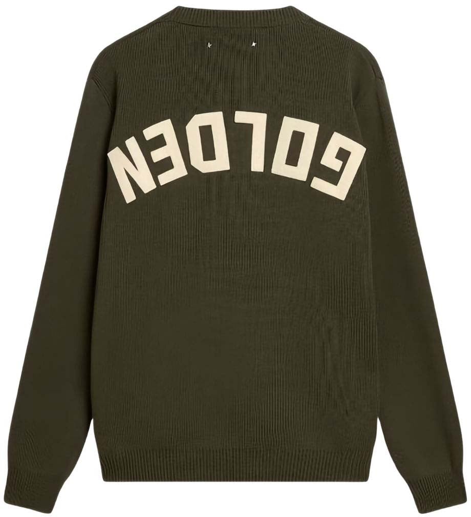 Golden Goose Sweaters Green Groen