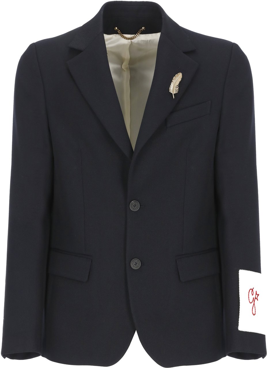 Golden Goose Jackets Blue Blauw