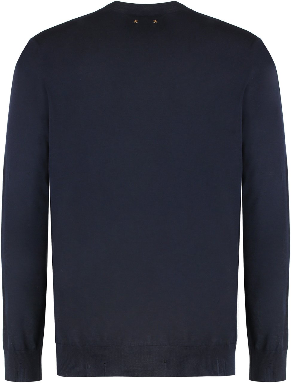 Golden Goose Deen crew-neck wool sweater Navy