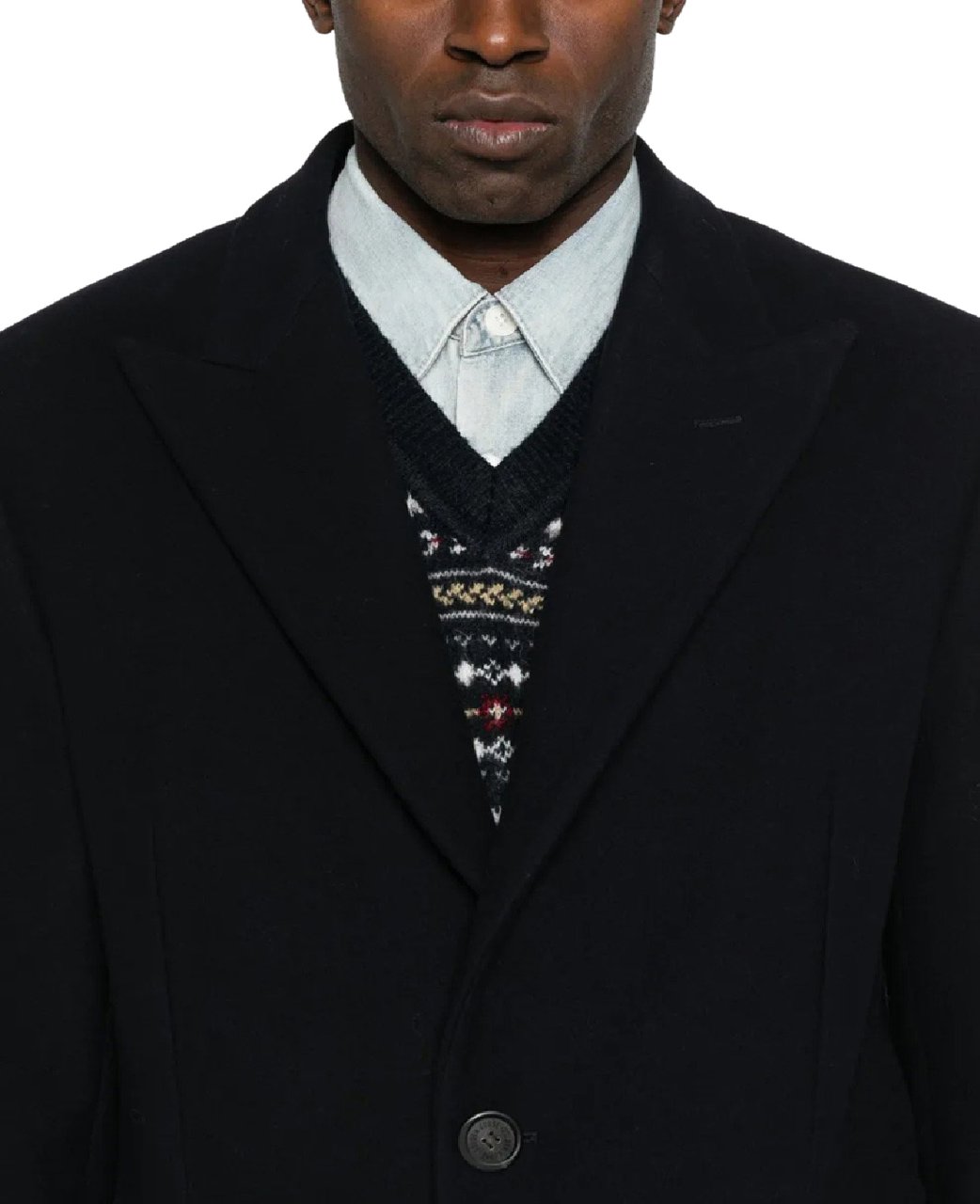 Golden Goose golden single breasted coat divers Divers