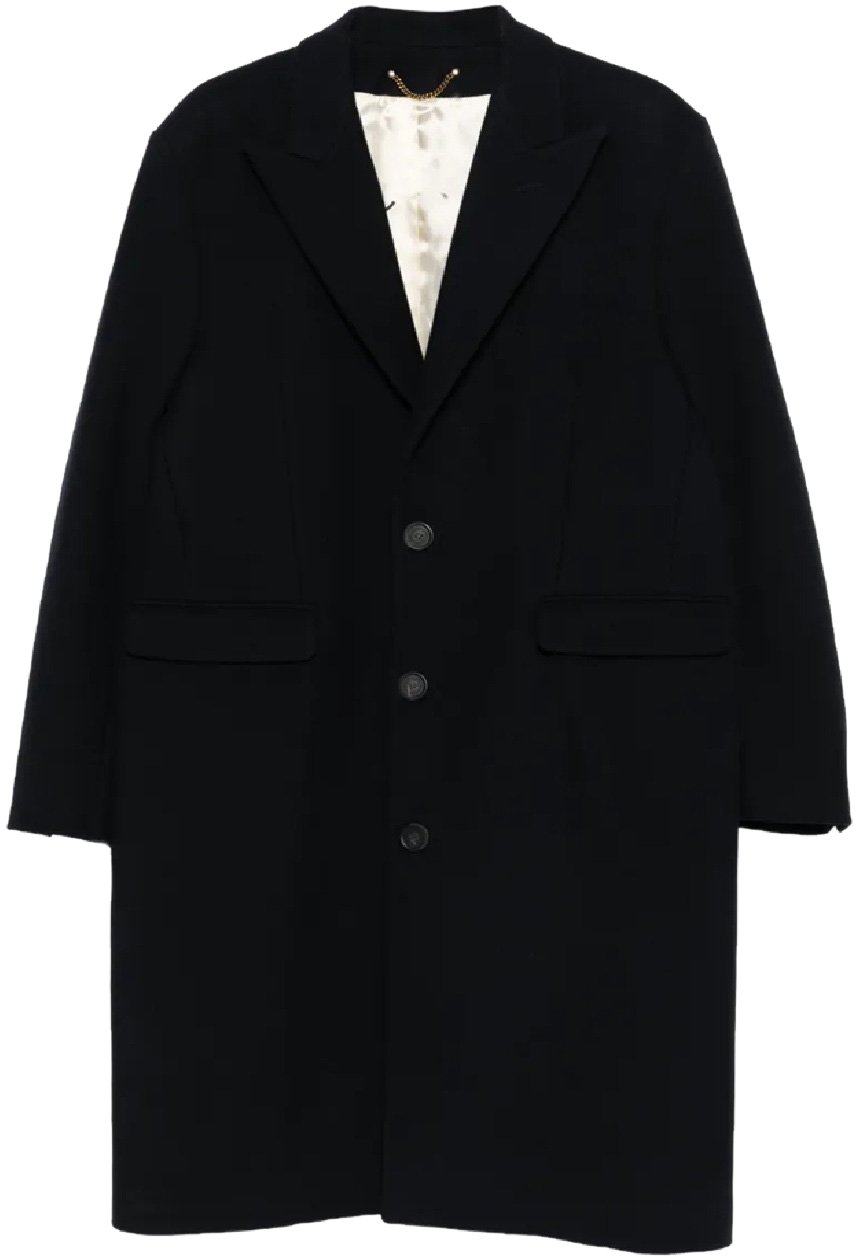 Golden Goose golden single breasted coat divers Divers