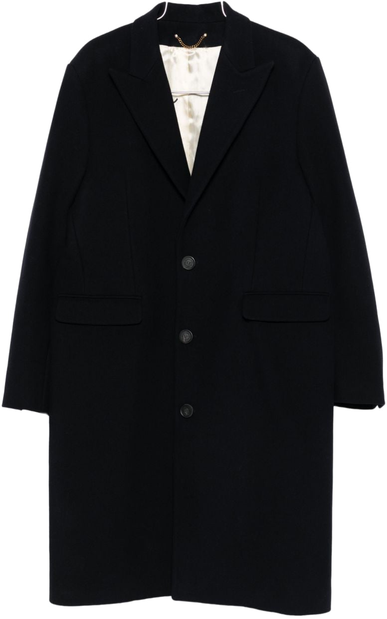 Golden Goose Coats Blue Blauw