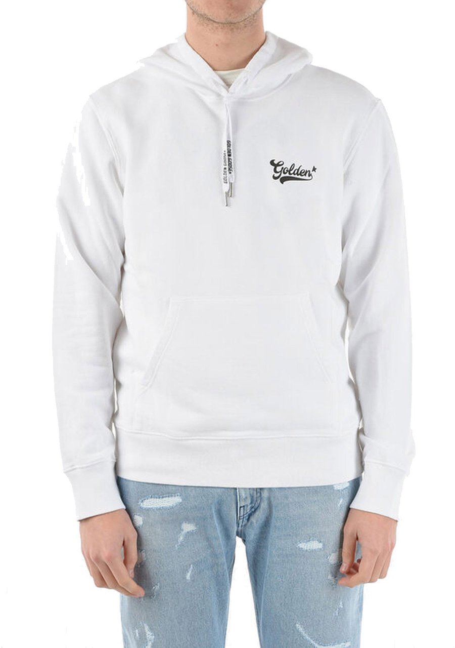 Golden Goose Golden Goose Journey Hoodie Sweatshirt Wit