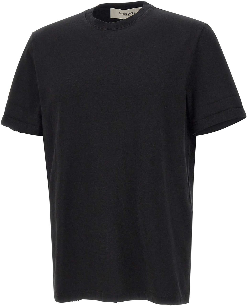 Golden Goose T-Shirts And Polos Black Zwart