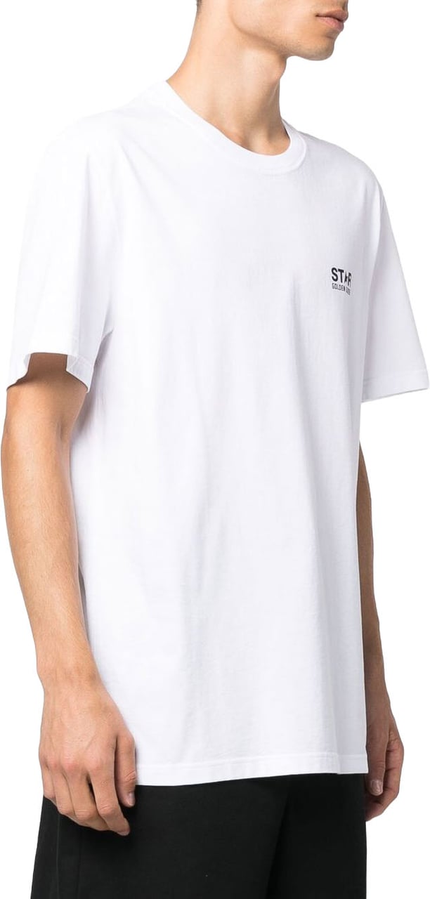 Golden Goose T-Shirts And Polos White / Black Wit