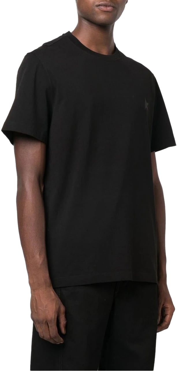 Golden Goose star ms regular t-shirt black Zwart