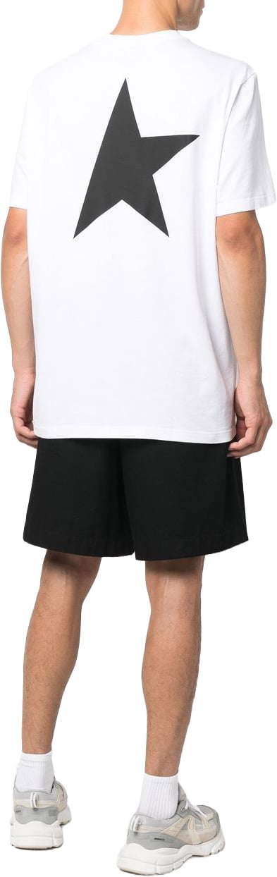 Golden Goose T-Shirts And Polos White / Black Wit