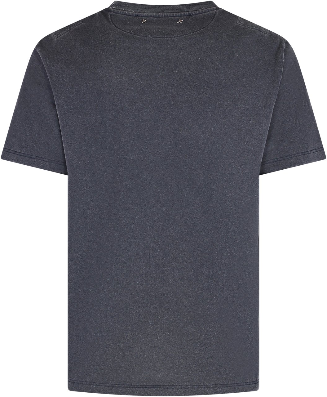 Golden Goose Crew neck cotton T-shirt Blauw