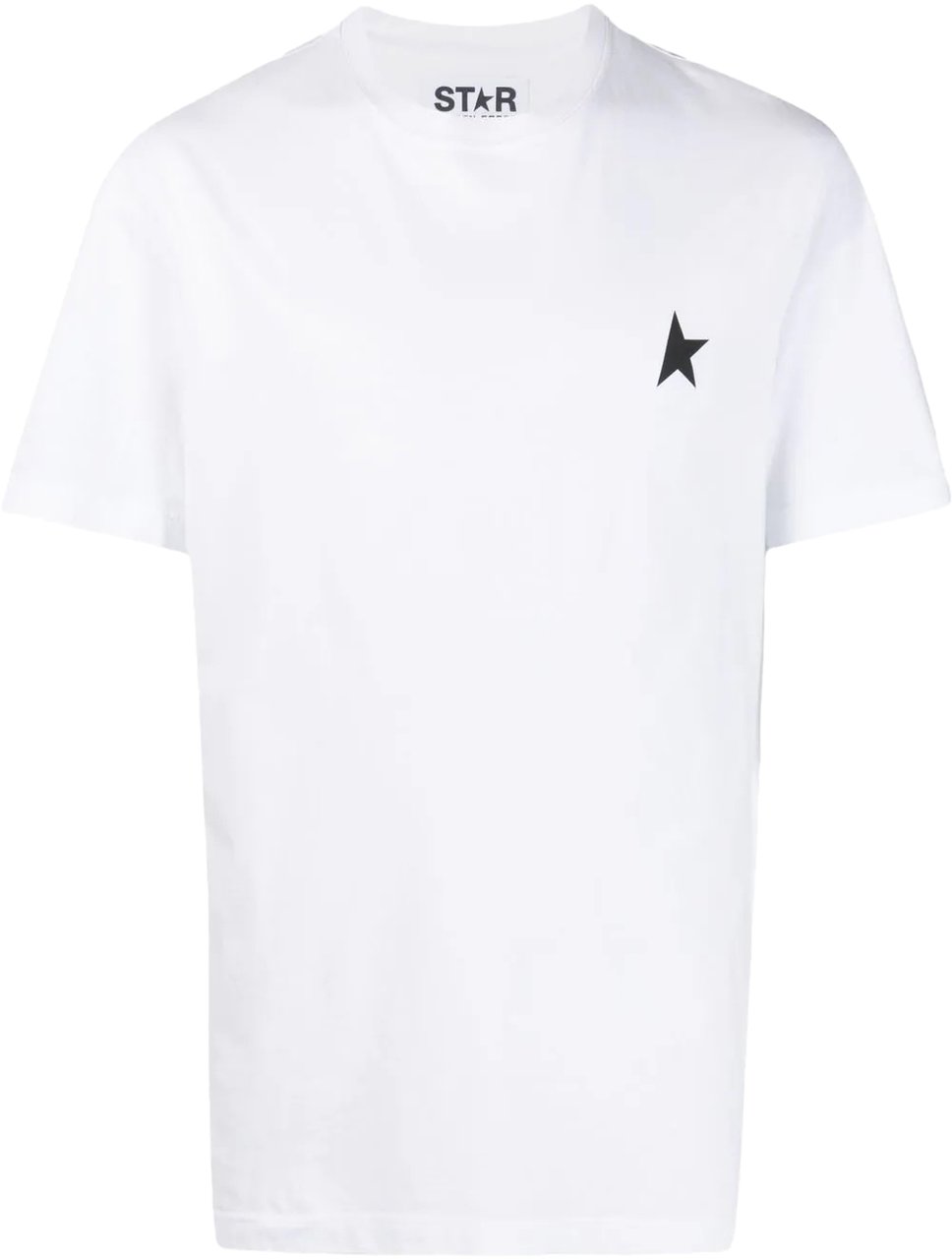 Golden Goose star regular tshirt white Wit