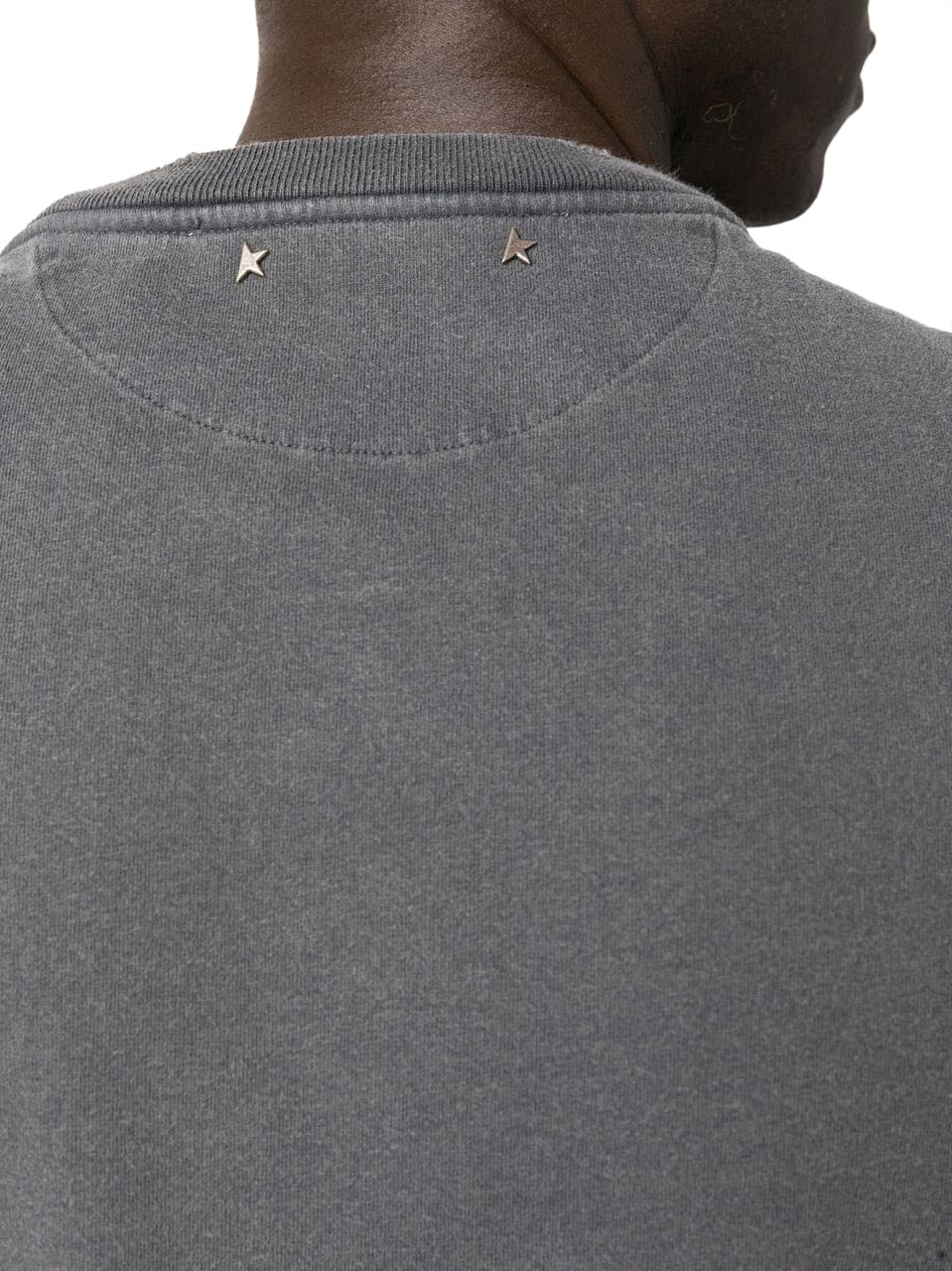 Golden Goose T-Shirts And Polos Grigio Scuro Donkergrijs
