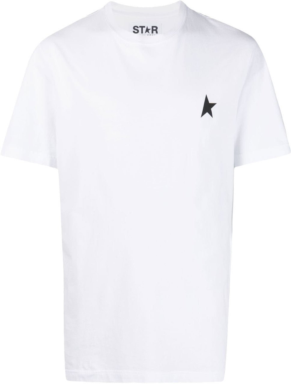 Golden Goose T-Shirts And Polos White Black Zwart
