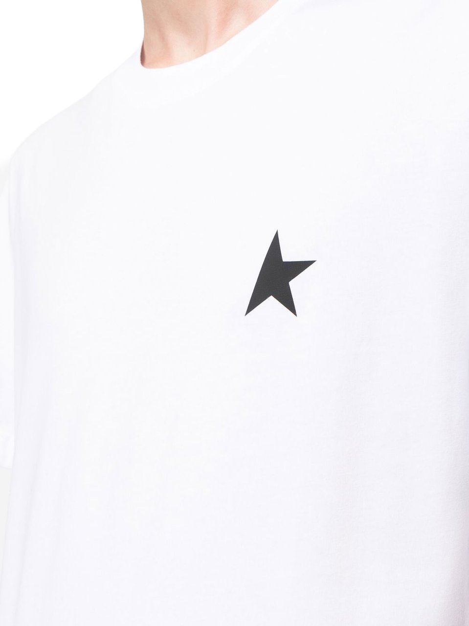 Golden Goose T-Shirts And Polos White / Black Wit