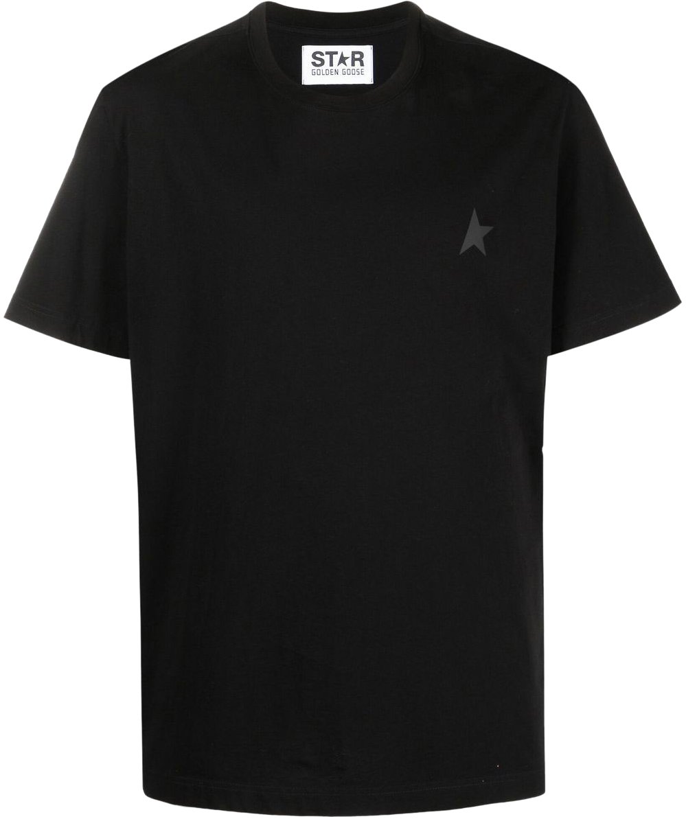 Golden Goose T-Shirts And Polos Black Black Zwart