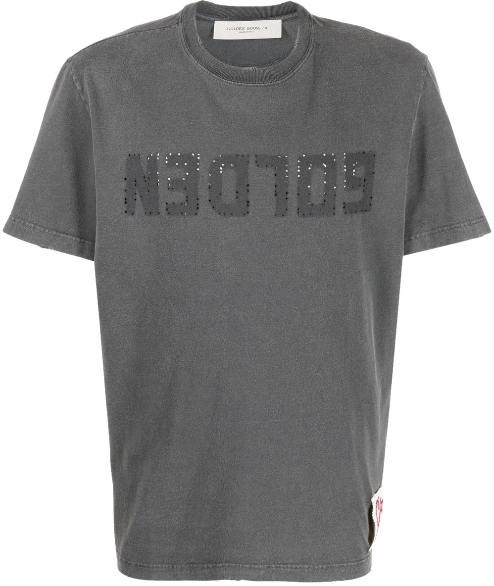 Golden Goose T-Shirts And Polos Grey Grijs