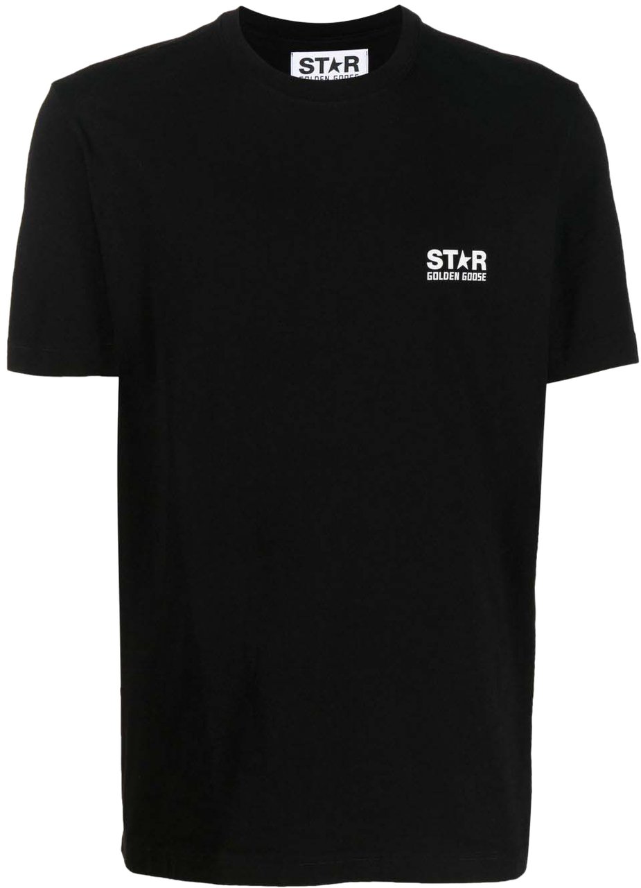 Golden Goose T-Shirts And Polos Black Zwart