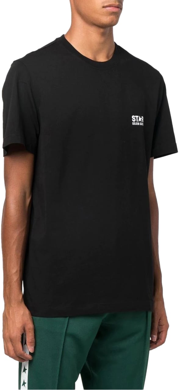 Golden Goose star ms regular t-shirt black Zwart