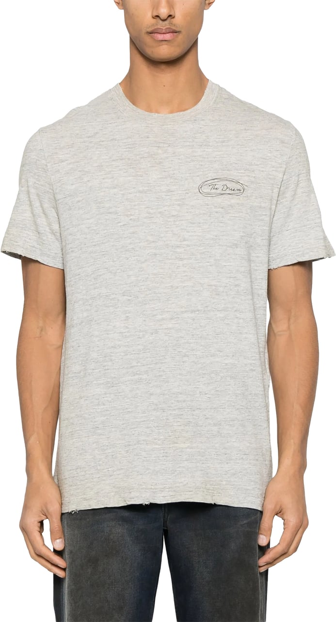 Golden Goose T-Shirts And Polos Grey Lichtgrijs