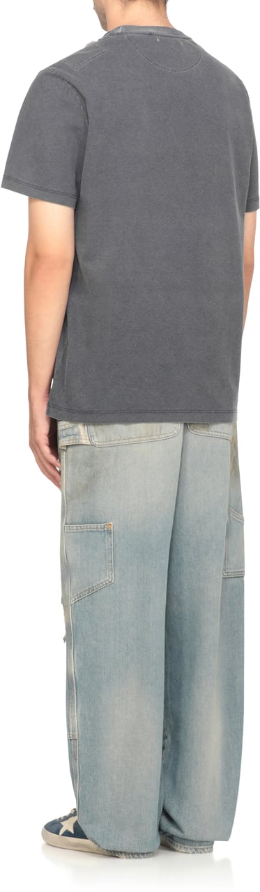 Golden Goose T-Shirts And Polos Blue Blauw