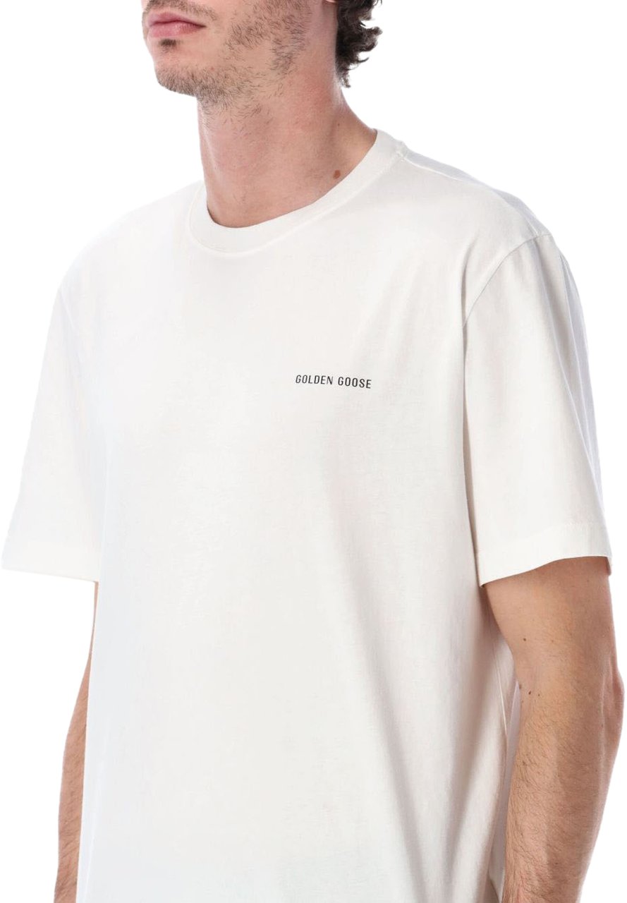 Golden Goose T-Shirts And Polos Bianco Wit