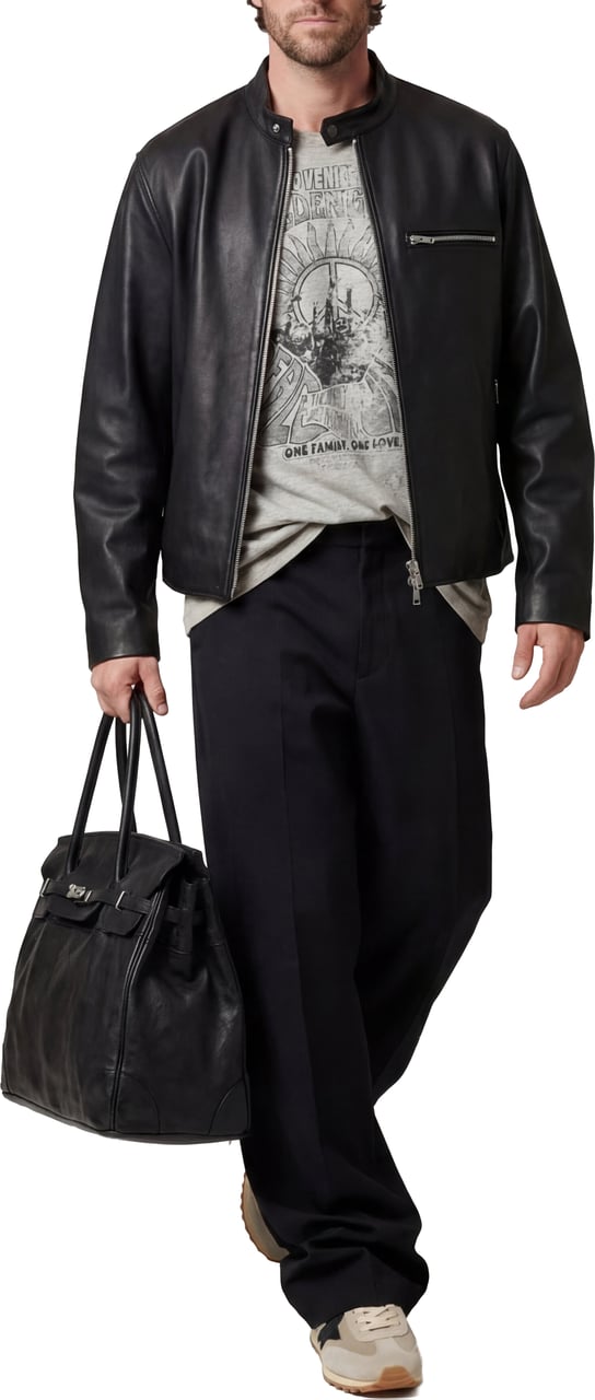 Golden Goose T-shirt with print Grijs