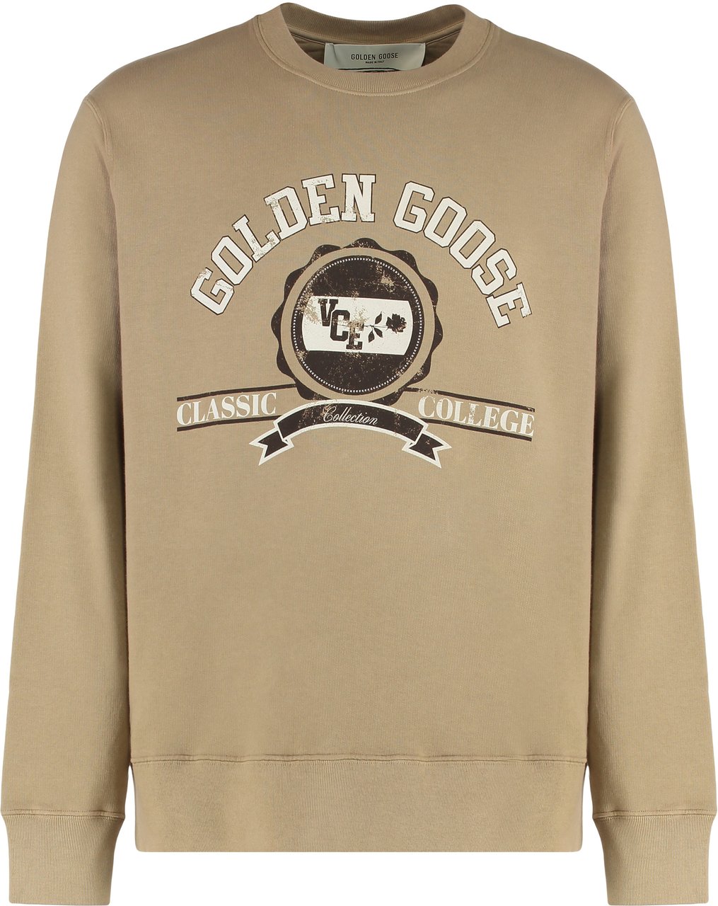 Golden Goose Sweatshirt in cotton Beige