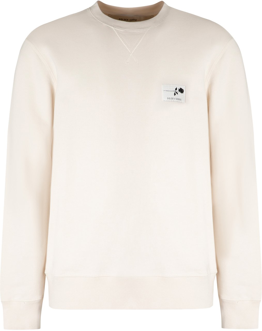 Golden Goose Archibald Cotton crew-neck sweatshirt Zwart