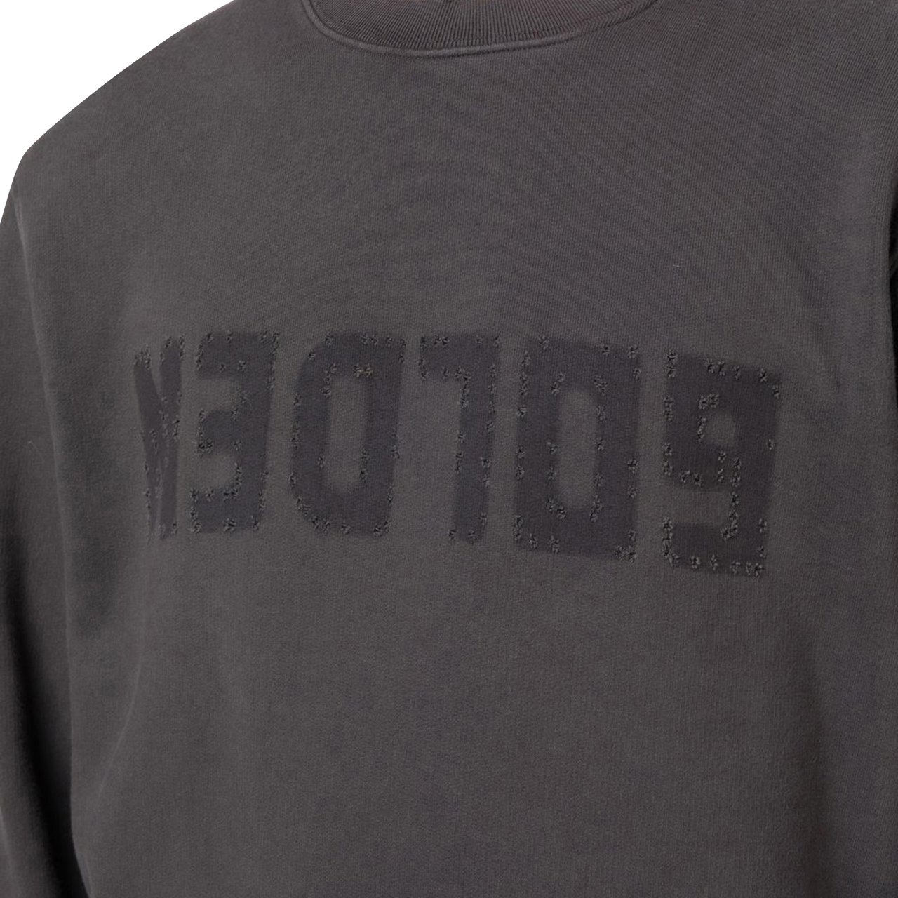 Golden Goose Golden M's Regular Sweatshirt Grijs