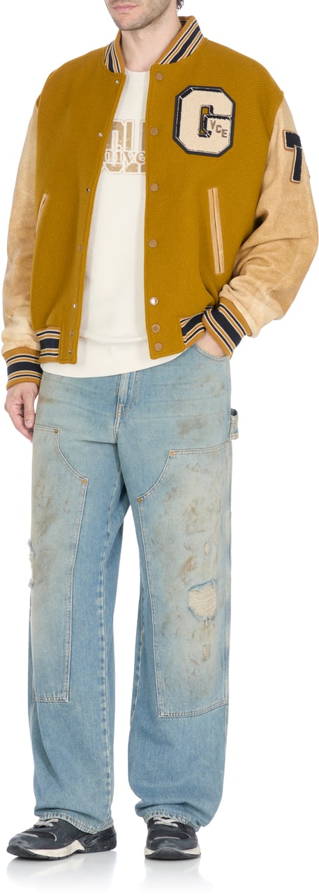 Golden Goose Sweaters Ivory Wit