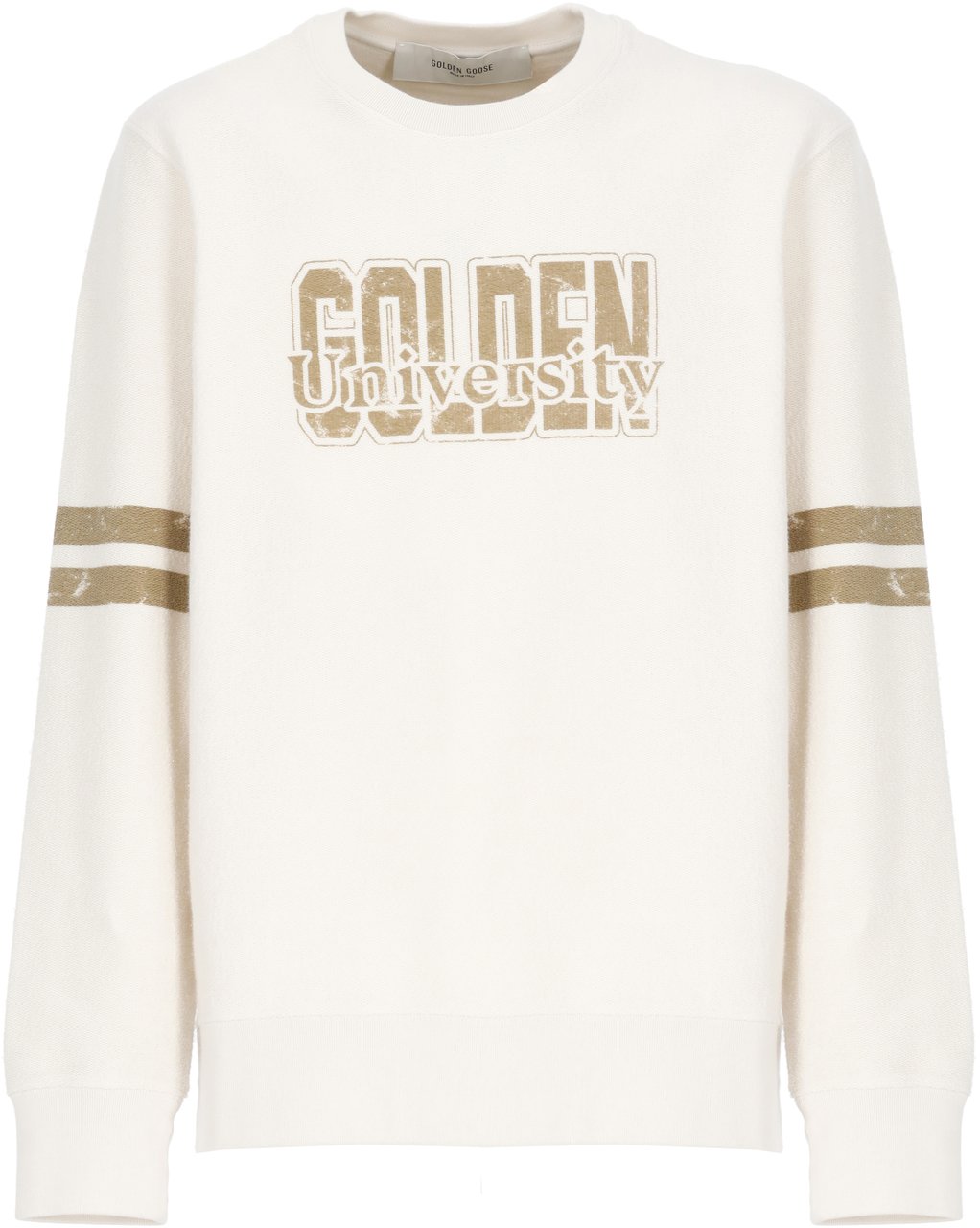 Golden Goose Sweaters Ivory Wit