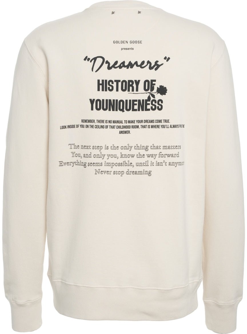 Golden Goose Sweatshirt 'Archibald' Beige