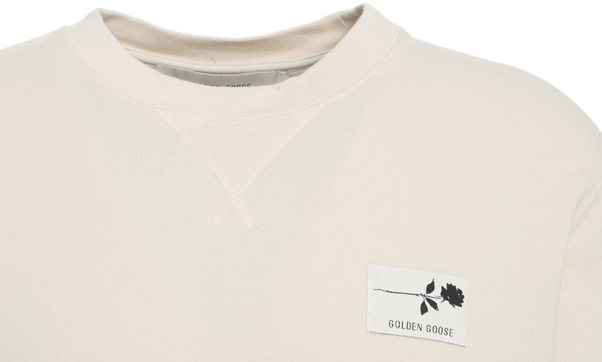 Golden Goose Sweatshirt 'Archibald' Beige