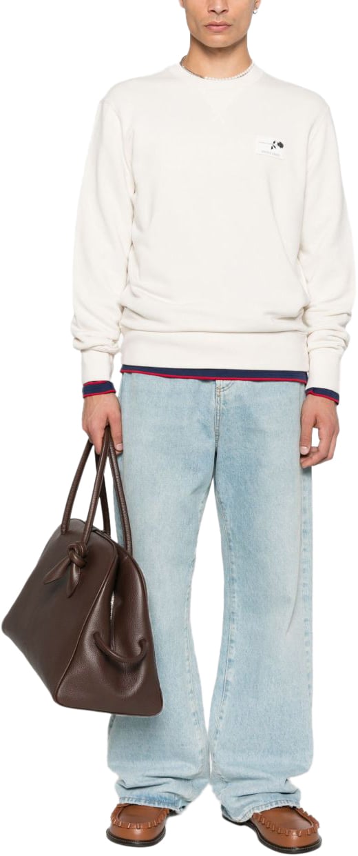 Golden Goose Sweaters White Wit