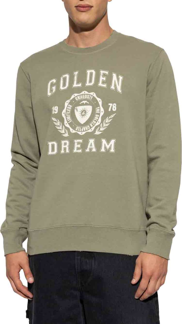 Golden Goose Sweaters Green Lime