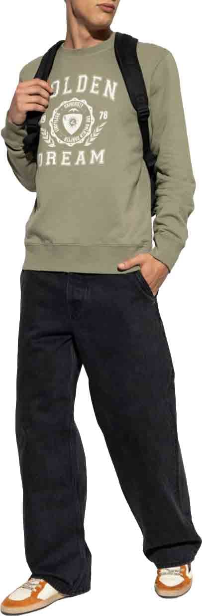 Golden Goose Sweaters Green Lime