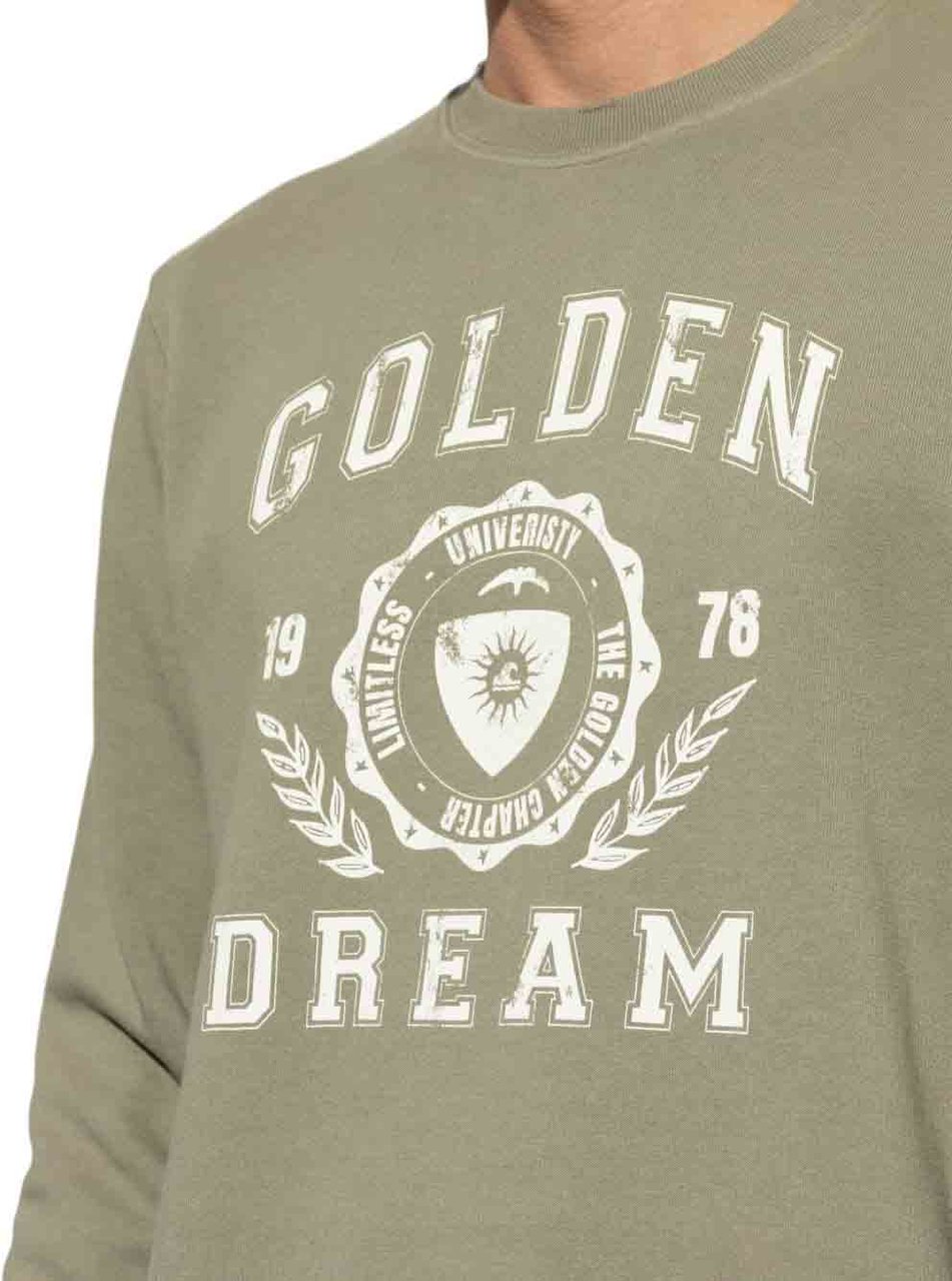 Golden Goose Sweaters Green Lime