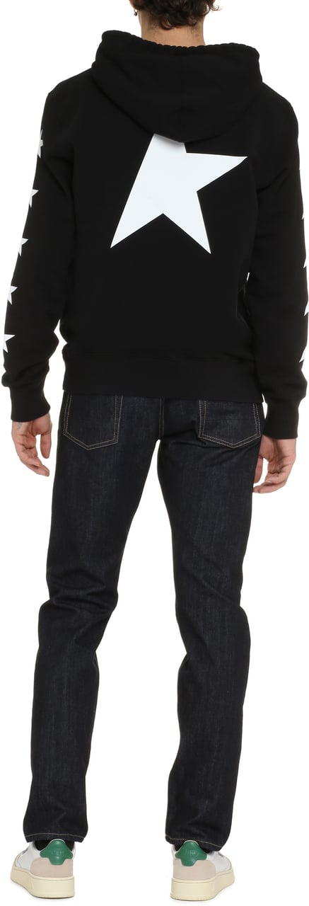 Golden Goose Cotton hoodie Zwart