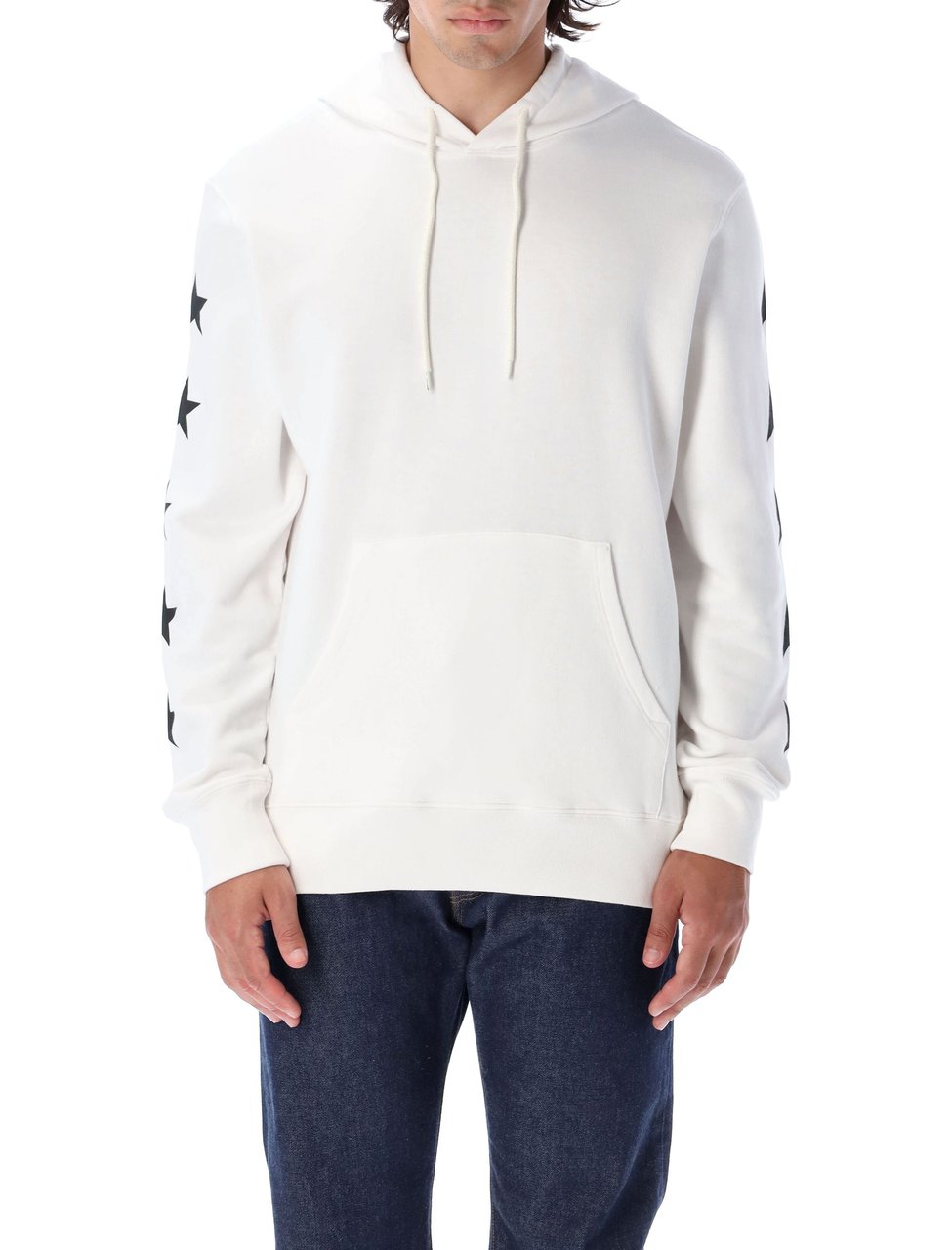 Golden Goose Star/ M'S Regular Hoodie Alighiero/ Mult Wit