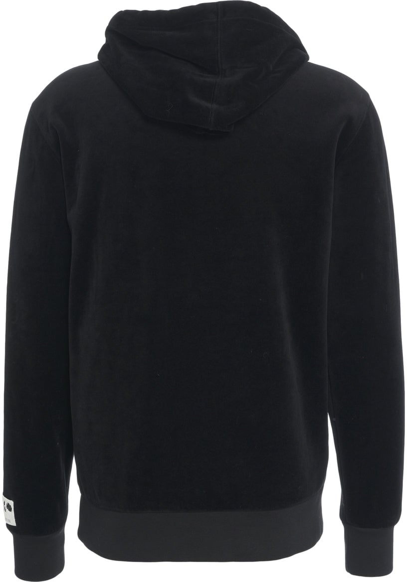 Golden Goose Chenille hoodie Zwart