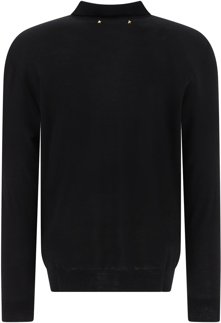 Golden Goose Golden Goose T-shirt E Polo Nero Zwart