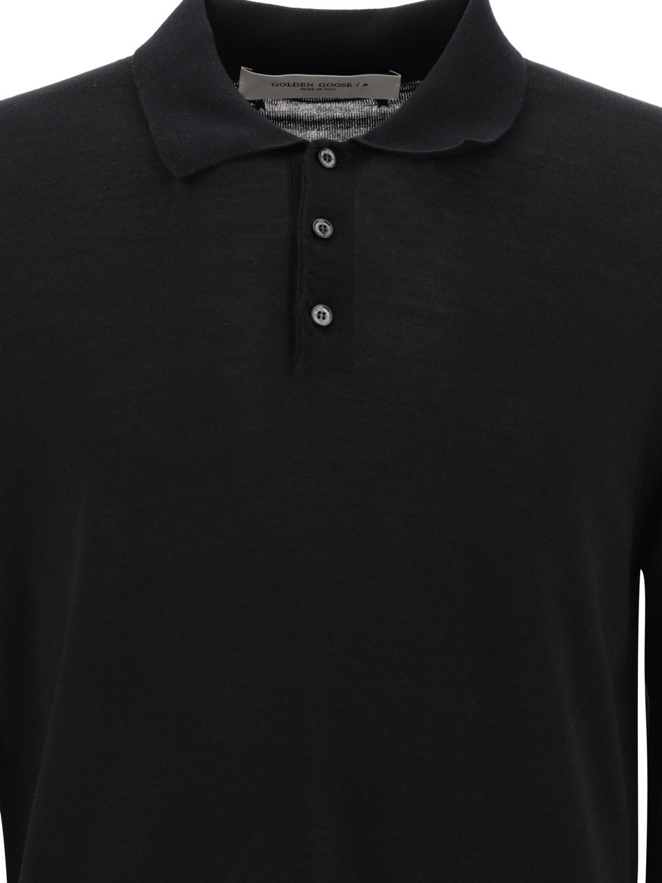 Golden Goose Golden Goose T-shirt E Polo Nero Zwart