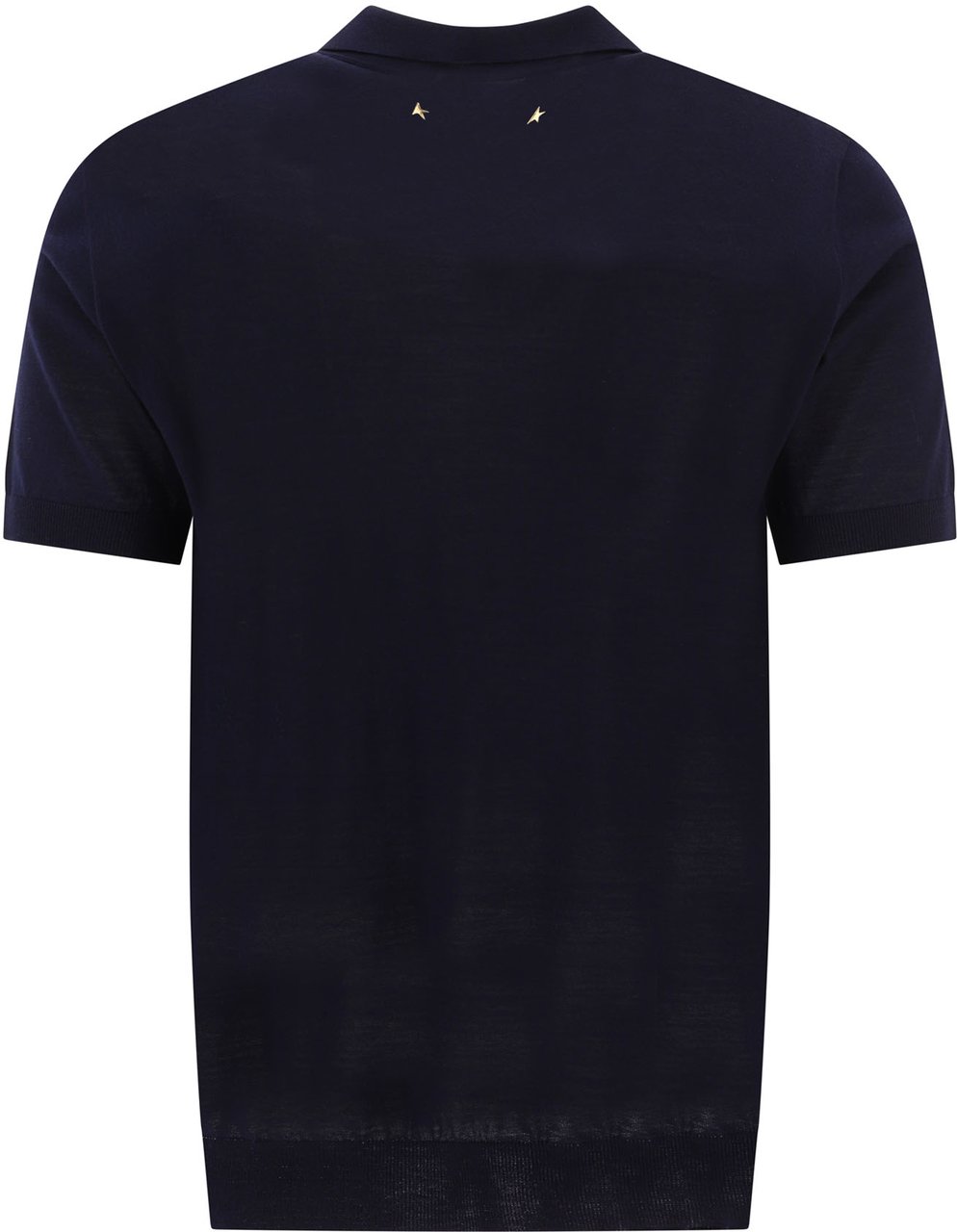 Golden Goose Merino wool polo shirt Zwart