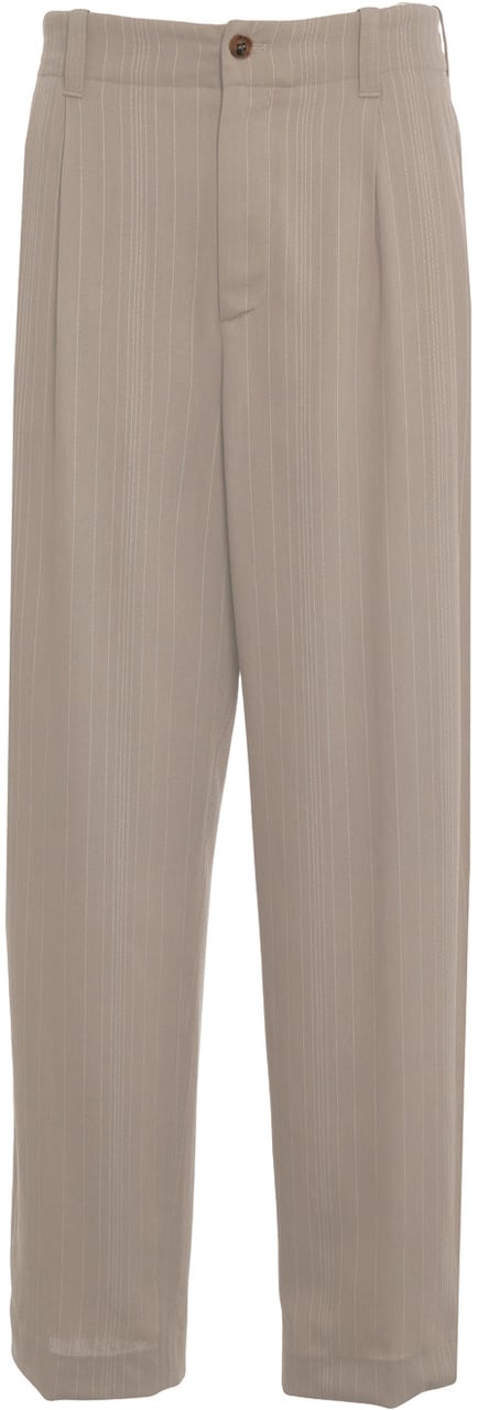 Golden Goose Pinstripe pants Grijs