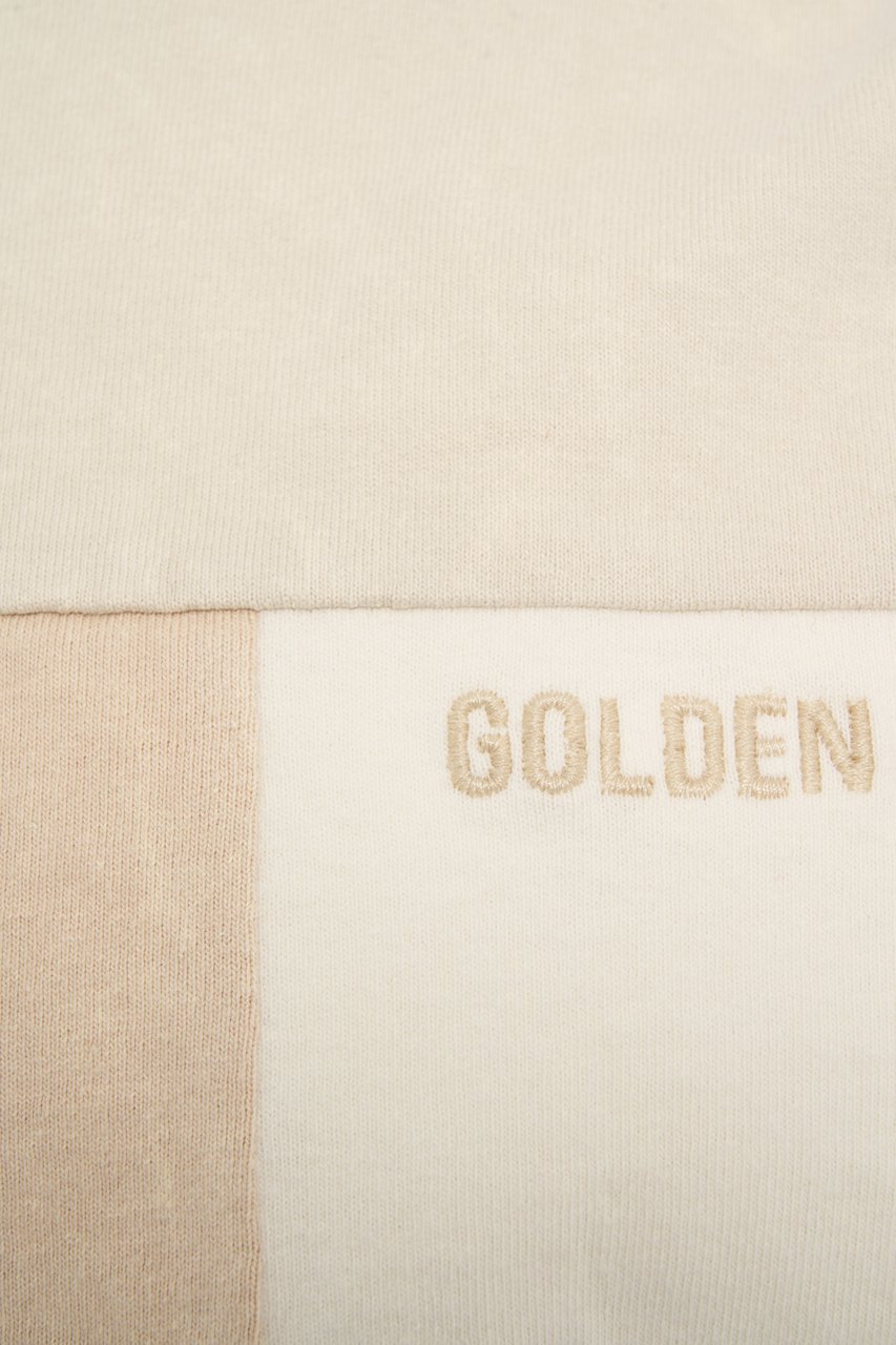 Golden Goose T-shirt 'Irio' Beige