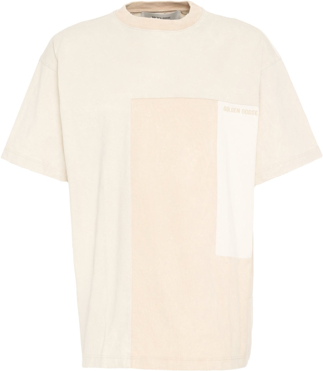 Golden Goose T-shirt 'Irio' Beige