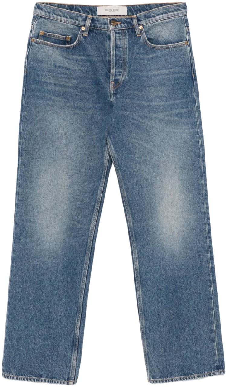 Golden Goose Jeans Blue Blauw