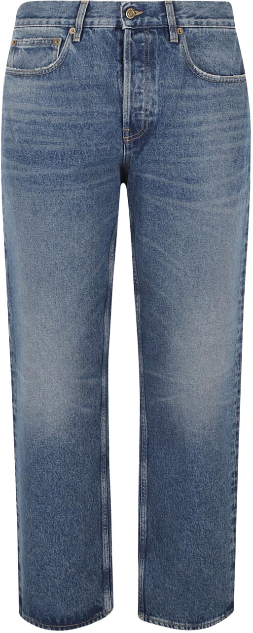 Golden Goose Golden M's Pant Skate Loose Blauw